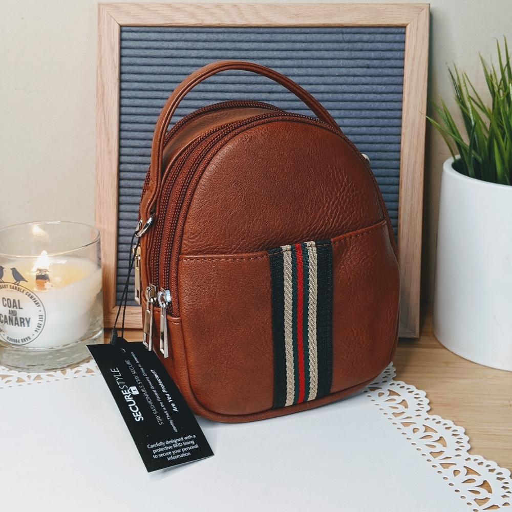 K.carroll Accessories (RFID Protection)Camel Bag